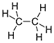 Структурная формула этана C2H6