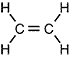 Структурная формула ацетилена C2H2
