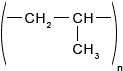 Формула полимера – полипропилена