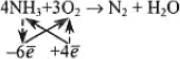 Расставьте коэффициенты в приведённом уравнении реакции методом электронного баланса, используя два приёма их составления: NH3 + O2 ⟶ N2 + H2O.