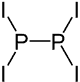 Структурная формула P2I4.